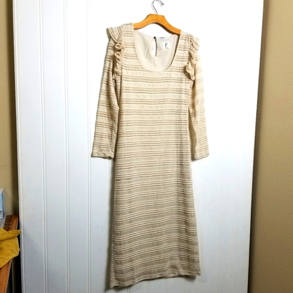 dRA los Angeles Dresses & Skirts - Dra Los Angeles Lace Ribbed Longsleeve Maxi Sweater Dress